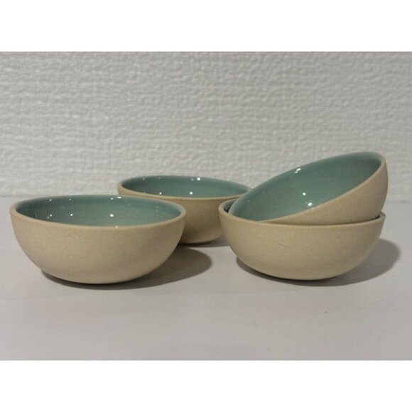 NWB Canva Home Set of 4 Shell Bisque Small Condiment Bowls - Picture 3 of 7